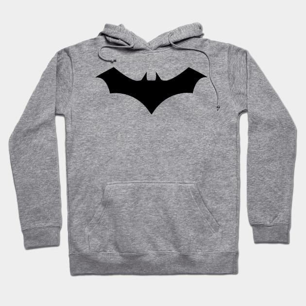 Spooky Bat Silhouette Hoodie by Pherf